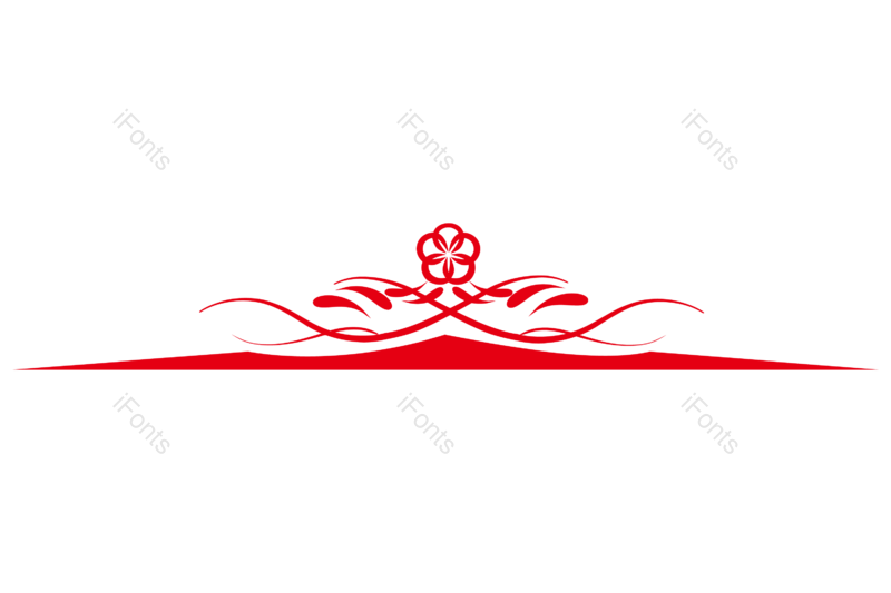 中式花纹图片,矢量元素元素,红色花纹PNG,免抠素材